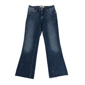 Free People Rita Crop Flare Jean 25R